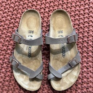 Mayari Birkibuc Mocha Sandals